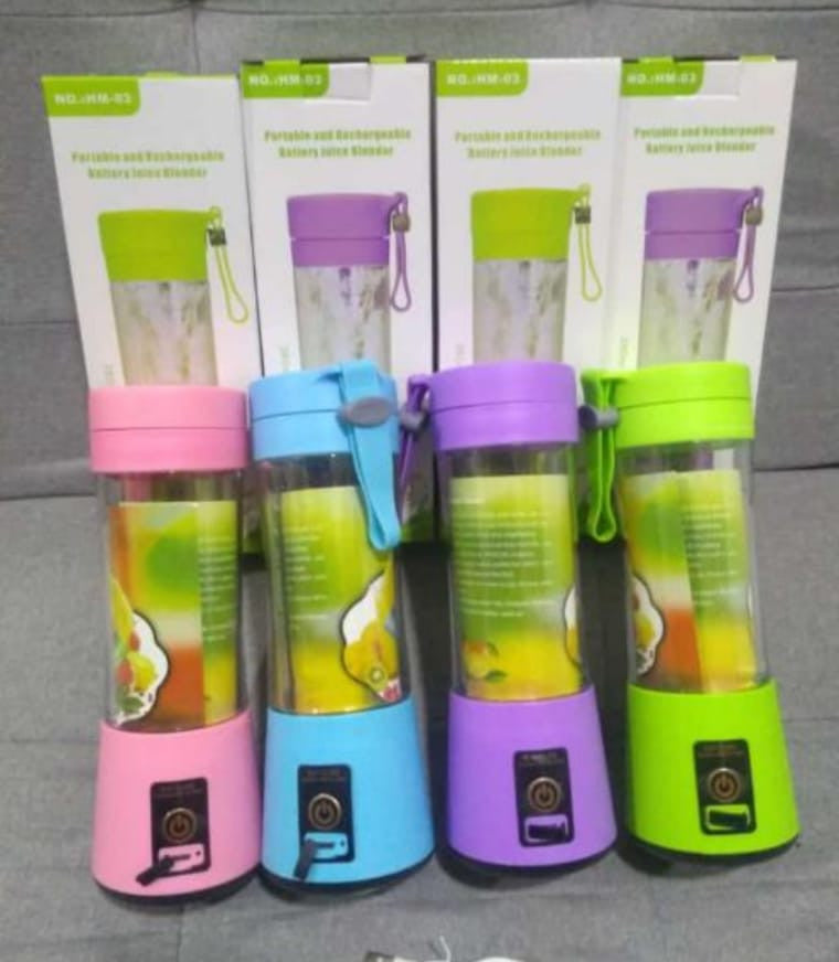 Licuadora Portatil Recargable Usb 380 Ml
