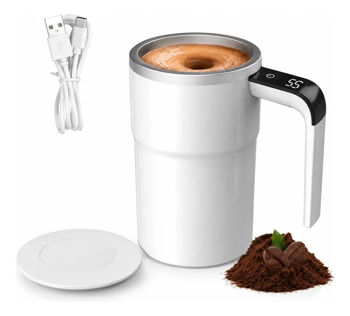 Taza Mezcladora Digital Eléctrica (380 ml)