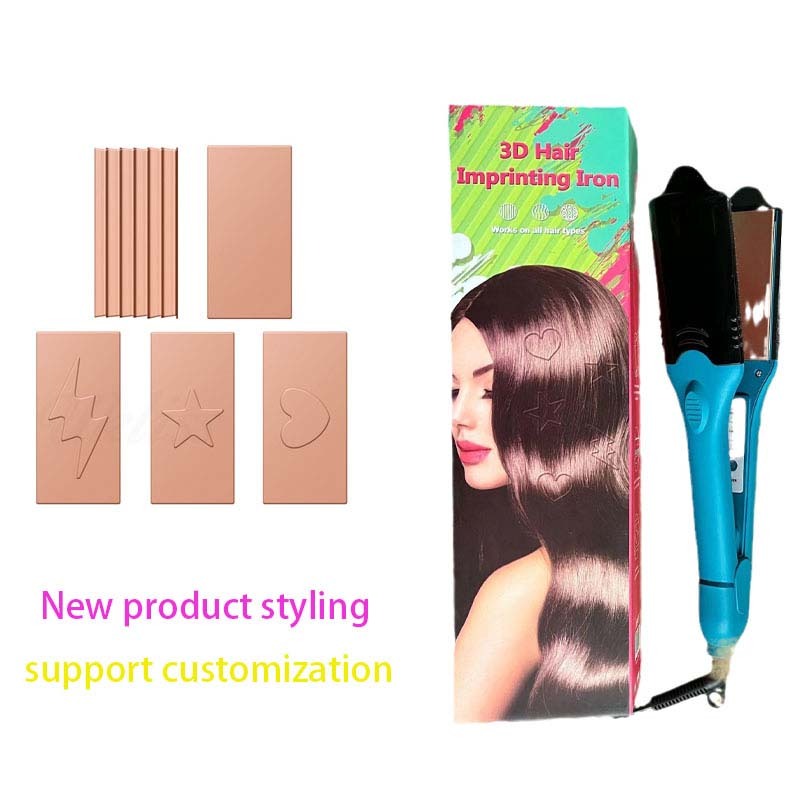 Plancha De Cabello 3d Con Figuras