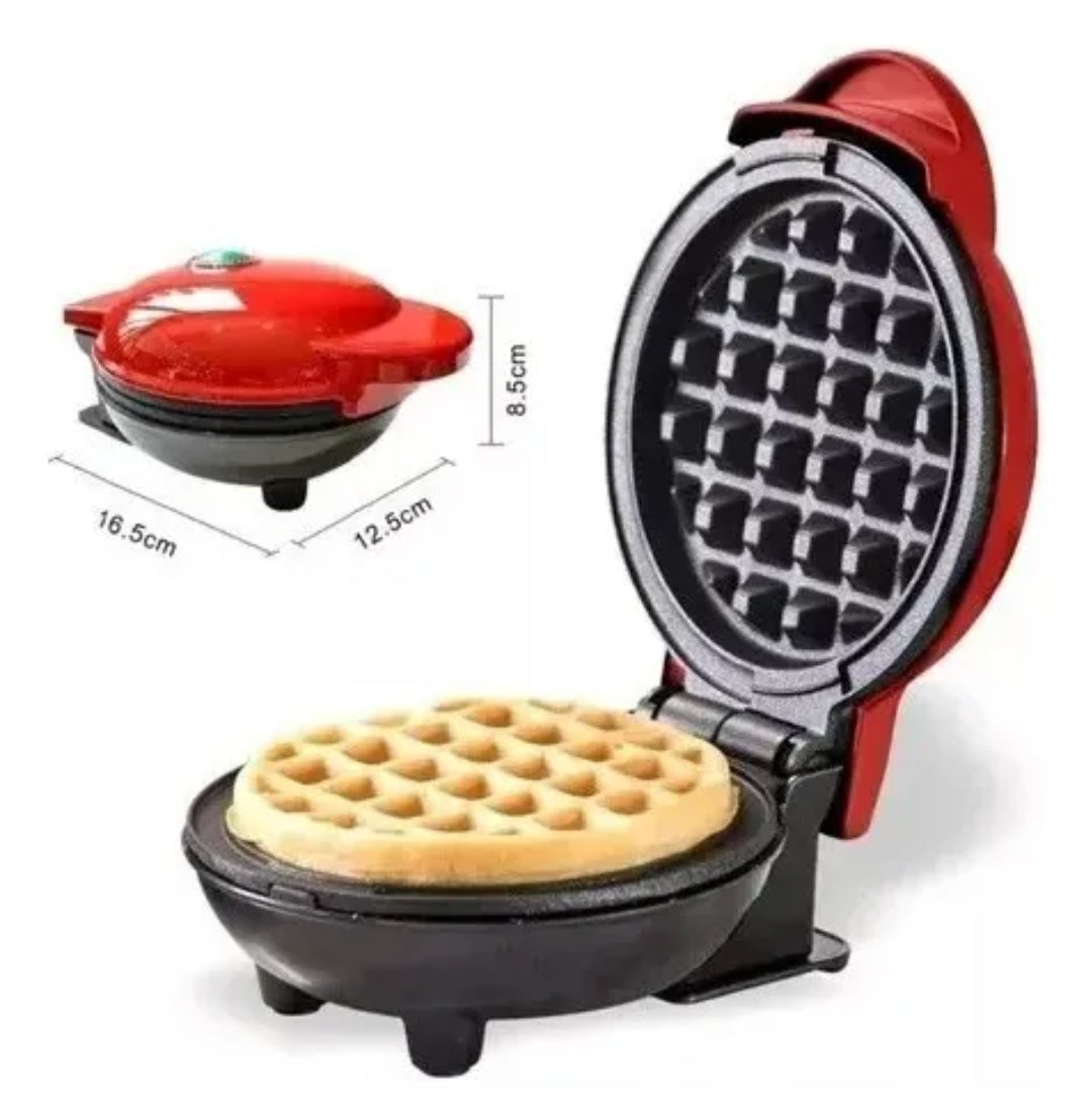 Mini Waflera Eléctrica Portátil